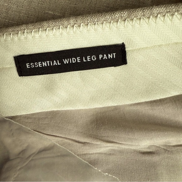 NWT J. Crew Essential Wide Leg Linen Pant Size 6T - Picture 8 of 10